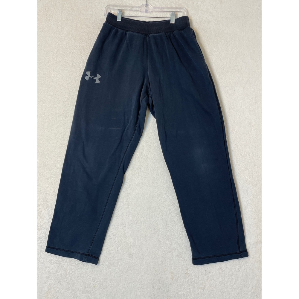 Under Armour Mens Loose Fit Fleece Sweatpants Navy Blue AF74 Large